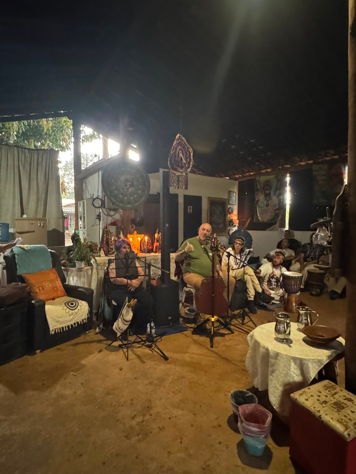RAMA & SITA — 10 ANOS DE CAMINHO. Uma Década de Amor, Serviço e Consciência. Umbandaime especial de aniversário, com presença e participação ao vivo do cantor e rezador Ramanad Águia Dourada, com o Hinário Caboclo Cobra Coral. — foto 40