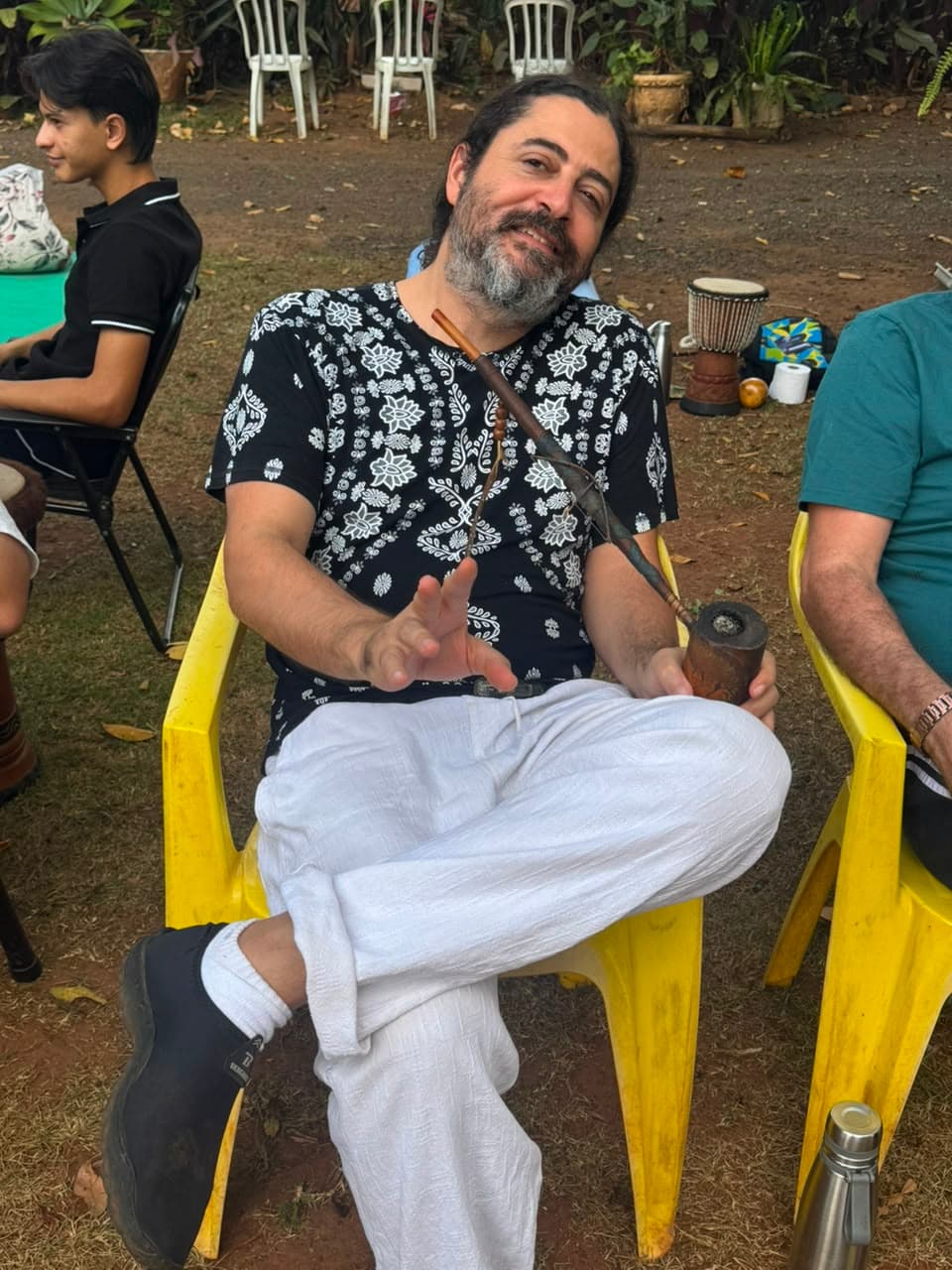 RAMA & SITA — 10 ANOS DE CAMINHO. Uma Década de Amor, Serviço e Consciência. Umbandaime especial de aniversário, com presença e participação ao vivo do cantor e rezador Ramanad Águia Dourada, com o Hinário Caboclo Cobra Coral. — foto 92