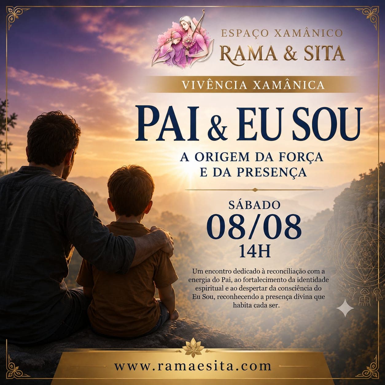 Capa: PAI & EU SOU — A Origem da Força e da Presença