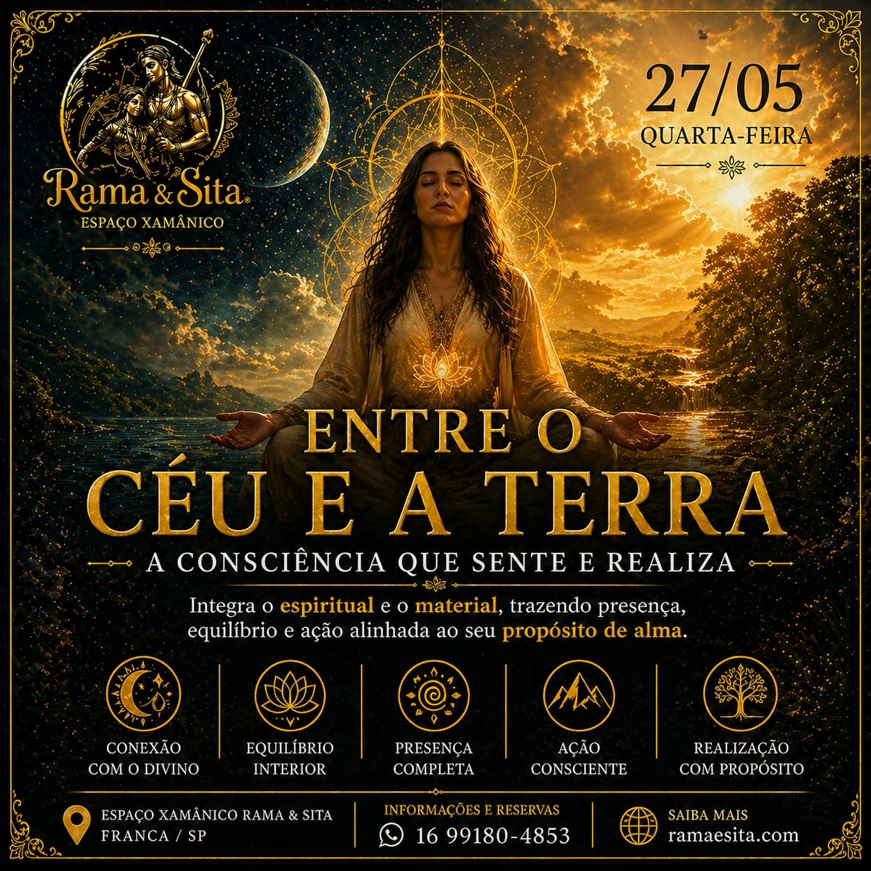 Capa: Entre o Céu e a Terra - A consciência que sente e realiza